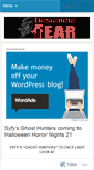 Mobile Screenshot of designingfear.wordpress.com