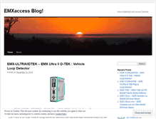 Tablet Screenshot of emxaccess.wordpress.com
