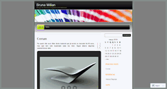 Desktop Screenshot of brunamillan.wordpress.com