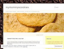 Tablet Screenshot of mymommyscookies.wordpress.com