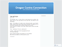 Tablet Screenshot of contraconnection.wordpress.com