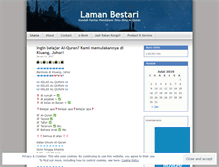 Tablet Screenshot of lamanbestari.wordpress.com