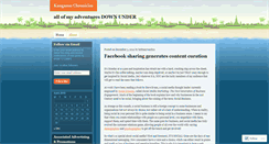 Desktop Screenshot of bwdownunder.wordpress.com