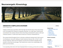 Tablet Screenshot of nekinesiologist.wordpress.com