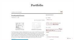 Desktop Screenshot of corysportfolio.wordpress.com