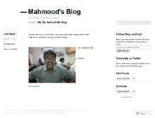 Tablet Screenshot of mahmoodfaridi.wordpress.com