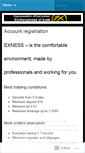 Mobile Screenshot of exnessbroker.wordpress.com