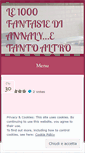 Mobile Screenshot of fantasiedellacucinadiannaly.wordpress.com