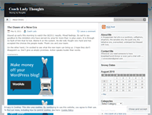 Tablet Screenshot of misscoachlady.wordpress.com