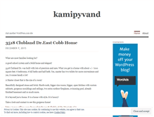 Tablet Screenshot of kamipyvand.wordpress.com