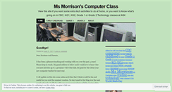 Desktop Screenshot of msmorrisonit.wordpress.com