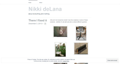 Desktop Screenshot of nikkidelana.wordpress.com