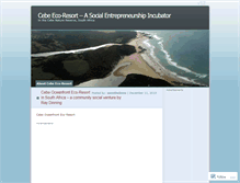 Tablet Screenshot of ceberesort.wordpress.com