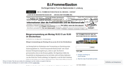 Desktop Screenshot of frommebastion.wordpress.com