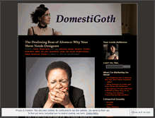 Tablet Screenshot of domestigoth.wordpress.com