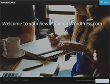 Tablet Screenshot of anabecerra.wordpress.com