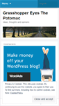 Mobile Screenshot of potomacgrasshopper.wordpress.com