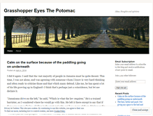 Tablet Screenshot of potomacgrasshopper.wordpress.com