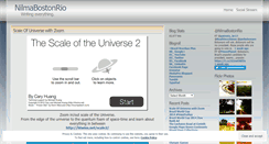 Desktop Screenshot of nilmabostonrio.wordpress.com