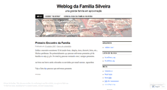 Desktop Screenshot of familiasilveira.wordpress.com