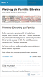 Mobile Screenshot of familiasilveira.wordpress.com