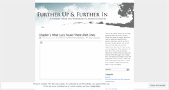 Desktop Screenshot of furtherupandfurtherin.wordpress.com