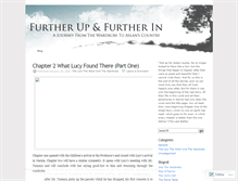Tablet Screenshot of furtherupandfurtherin.wordpress.com