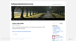 Desktop Screenshot of hollywoodandvinerecovery.wordpress.com