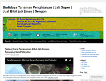 Tablet Screenshot of jatiemas.wordpress.com