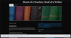 Desktop Screenshot of heartteachsoulwrite.wordpress.com