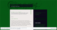 Desktop Screenshot of greenboxanswers.wordpress.com