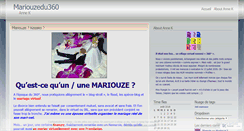 Desktop Screenshot of mariouzedu360.wordpress.com