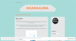 Desktop Screenshot of mammalenas.wordpress.com