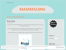 Tablet Screenshot of mammalenas.wordpress.com