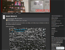 Tablet Screenshot of demostv.wordpress.com