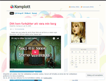 Tablet Screenshot of komplott.wordpress.com