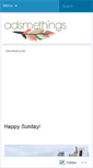 Mobile Screenshot of adsmethings.wordpress.com