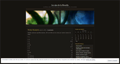 Desktop Screenshot of losojosdelafilosofia.wordpress.com