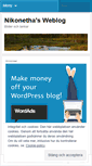 Mobile Screenshot of nikonetha.wordpress.com
