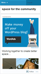 Mobile Screenshot of communalspace.wordpress.com