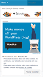 Mobile Screenshot of maiseducacaosolangehortelio.wordpress.com