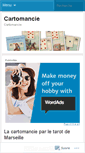 Mobile Screenshot of cartomancie.wordpress.com