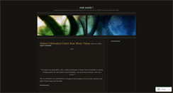 Desktop Screenshot of celebrationcentrenelsonroarmusic.wordpress.com