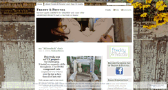 Desktop Screenshot of freddyandpetunia.wordpress.com