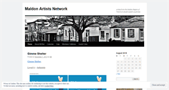 Desktop Screenshot of maldonartistsnetwork.wordpress.com