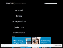 Tablet Screenshot of mangum.wordpress.com