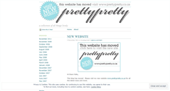 Desktop Screenshot of prettypretty.wordpress.com