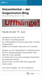 Mobile Screenshot of hessenhenker.wordpress.com