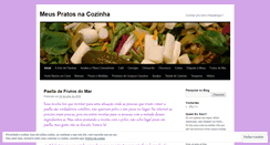 Desktop Screenshot of meuspratosnacozinha.wordpress.com