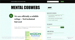 Desktop Screenshot of mentalcobwebs.wordpress.com